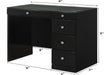 Morgan Black Vanity small - Gate Furniture