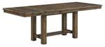 Moriville Grayish Brown Dining Extension Table - D631-45 - Gate Furniture