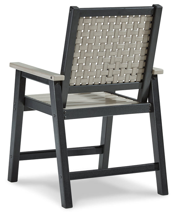 Mount Valley Arm Chair (set Of 2) - P384-603A - In Stock Furniture