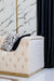 Natalie Ivory Velvet Sofa & Loveseat - Gate Furniture