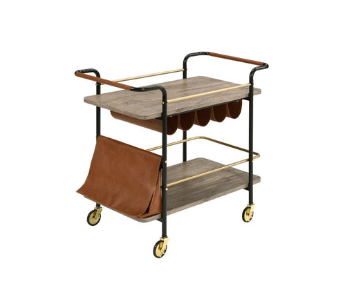 Naude Serving Cart - 98417 - In Stock Furniture
