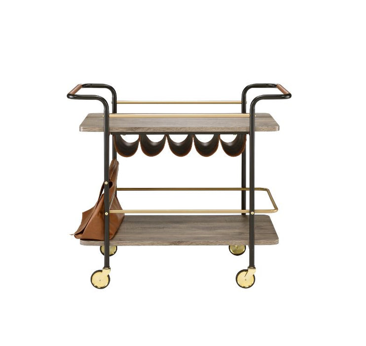 Naude Serving Cart - 98417 - In Stock Furniture