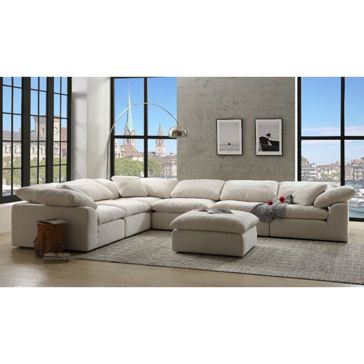 Naveen Ivory Sectional Set - Gate Furniture