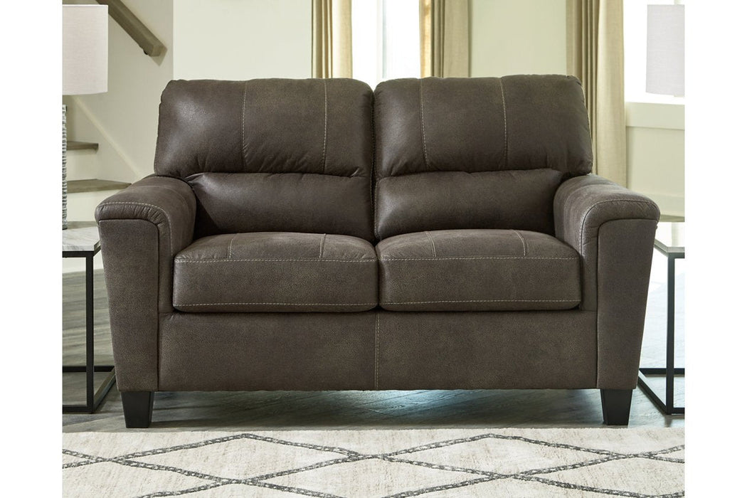 Navi Smoke Loveseat - 9400235 - Gate Furniture