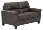 Navi Smoke Loveseat - 9400235 - Gate Furniture