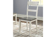 Nelling Two-tone Dining Chair (Set of 2) - D287-01 - Gate Furniture