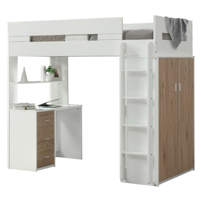 Nerice Loft Bed - 38055 - In Stock Furniture