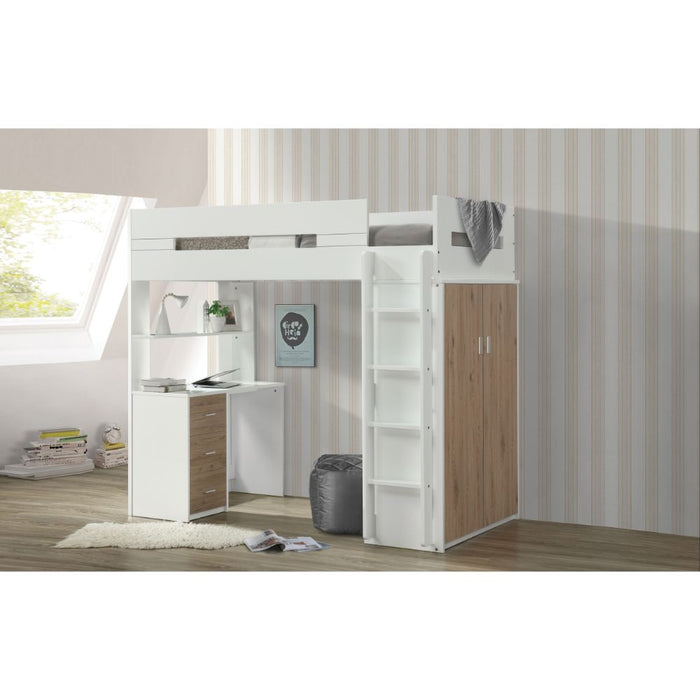 Nerice Loft Bed - 38055 - In Stock Furniture