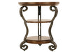 Nestor Medium Brown Chairside End Table - T517-7 - Gate Furniture