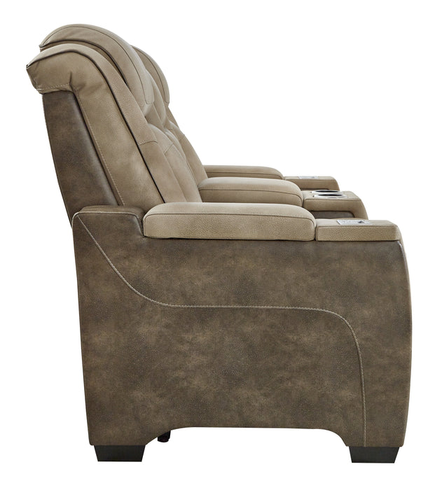 Next-Gen DuraPella Power Reclining Loveseat with Console - 2200318 - In Stock Furniture