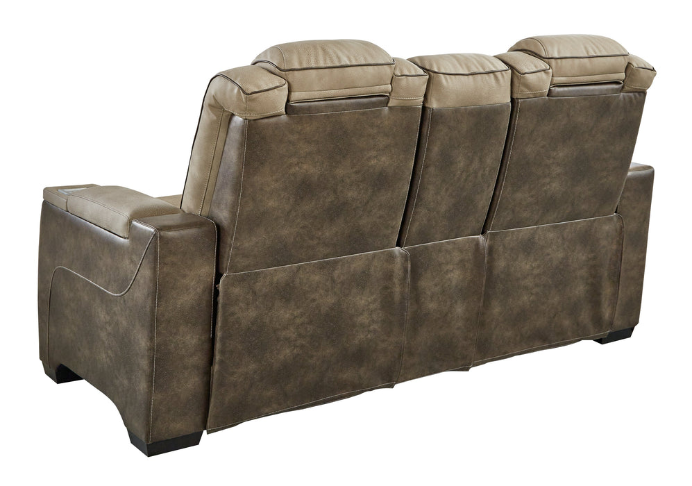 Next-Gen DuraPella Power Reclining Loveseat with Console - 2200318 - In Stock Furniture