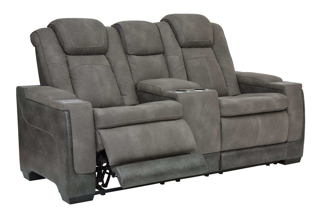 Next-Gen DuraPella Power Reclining Loveseat with Console - 2200418 - In Stock Furniture