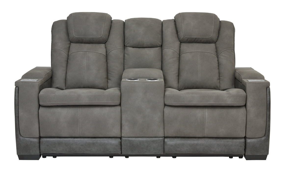 Next-Gen DuraPella Power Reclining Loveseat with Console - 2200418 - In Stock Furniture