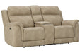 Next-Gen DuraPella Sand Power Reclining Loveseat with Console - 5930218 - Gate Furniture