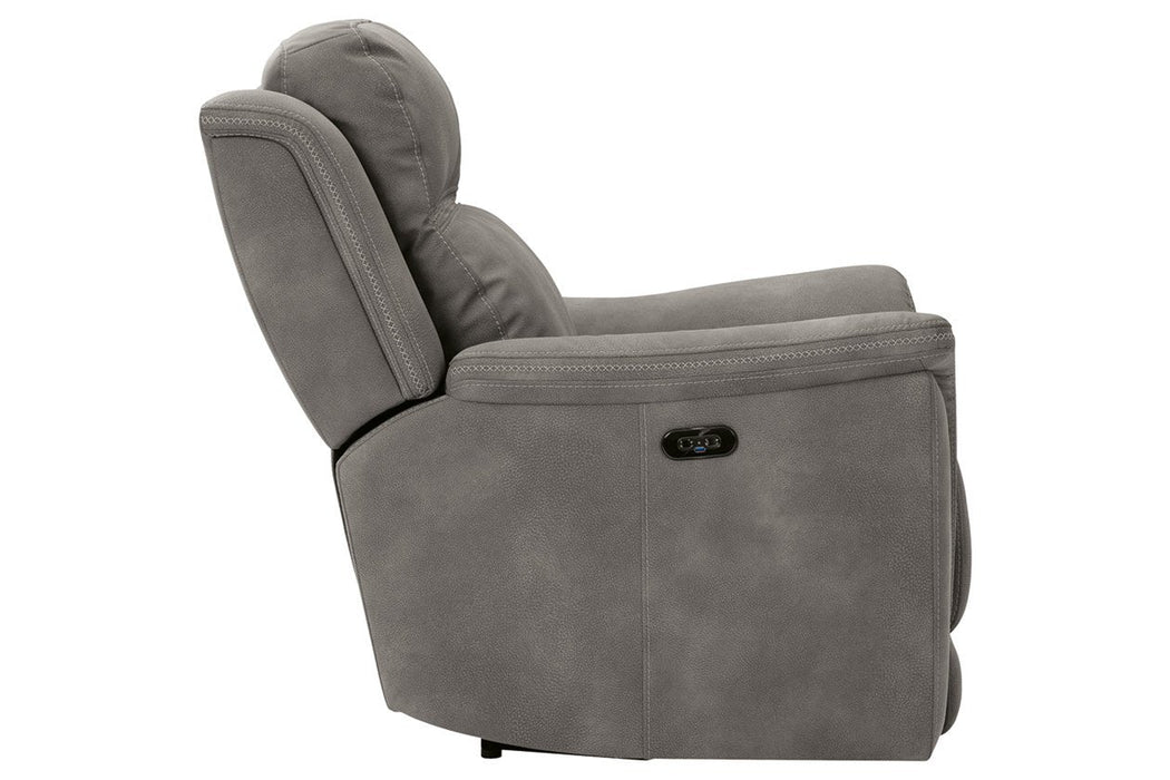 Next-Gen DuraPella Slate Power Recliner - 5930113 - Gate Furniture