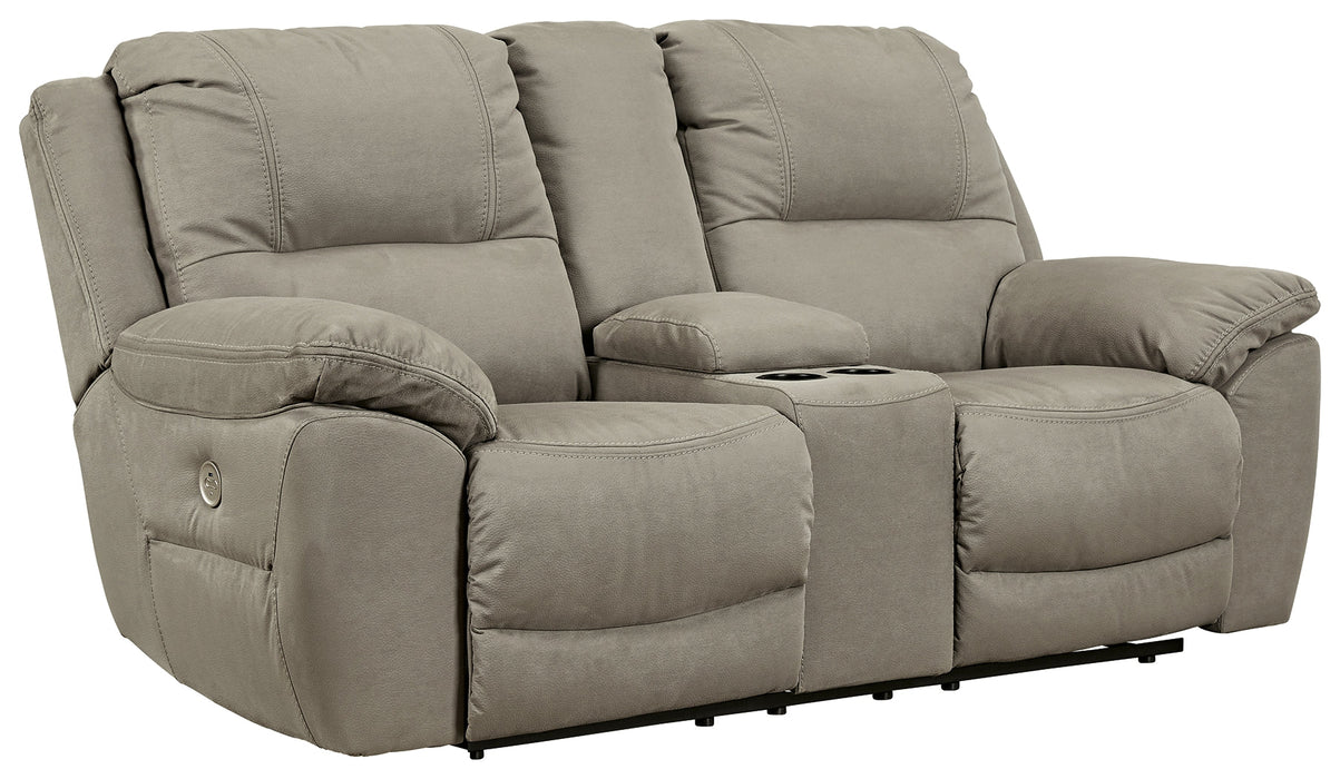 Next-Gen Gaucho Power Reclining Loveseat with Console - 5420396 - In Stock Furniture