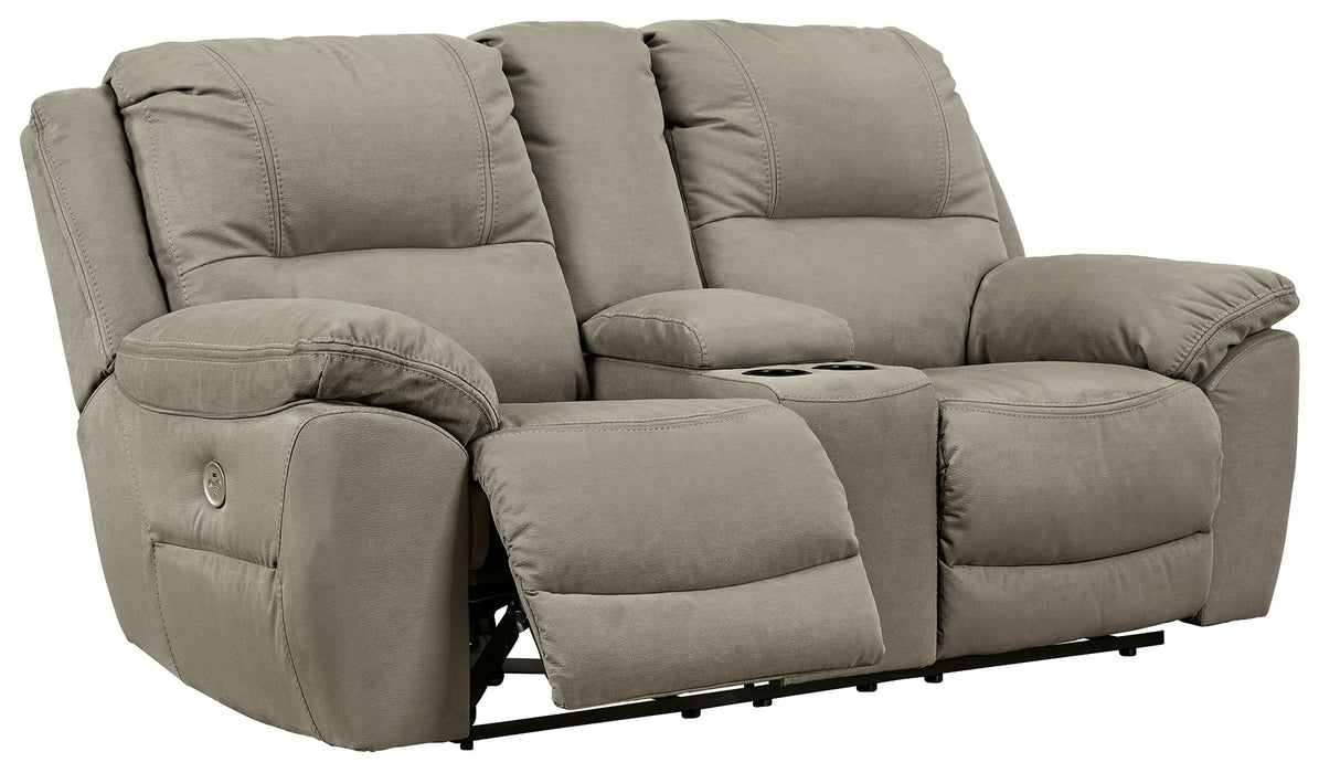 Next-Gen Gaucho Power Reclining Loveseat with Console - 5420396 - In Stock Furniture