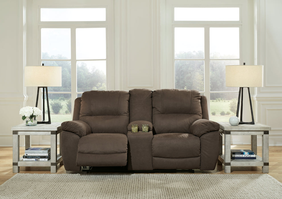 Next-Gen Gaucho Power Reclining Loveseat with Console - 5420496 - In Stock Furniture