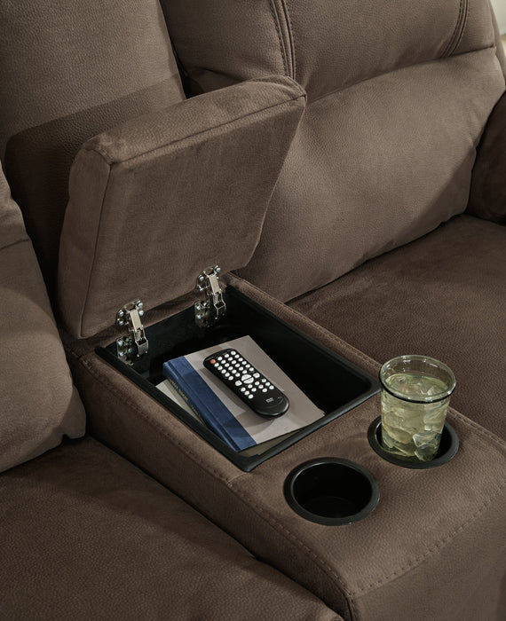 Next-Gen Gaucho Power Reclining Loveseat with Console - 5420496 - In Stock Furniture