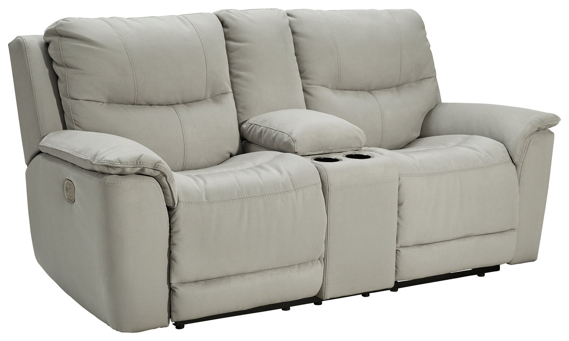 Next-Gen Gaucho Power Reclining Loveseat with Console - 6080618 - In Stock Furniture