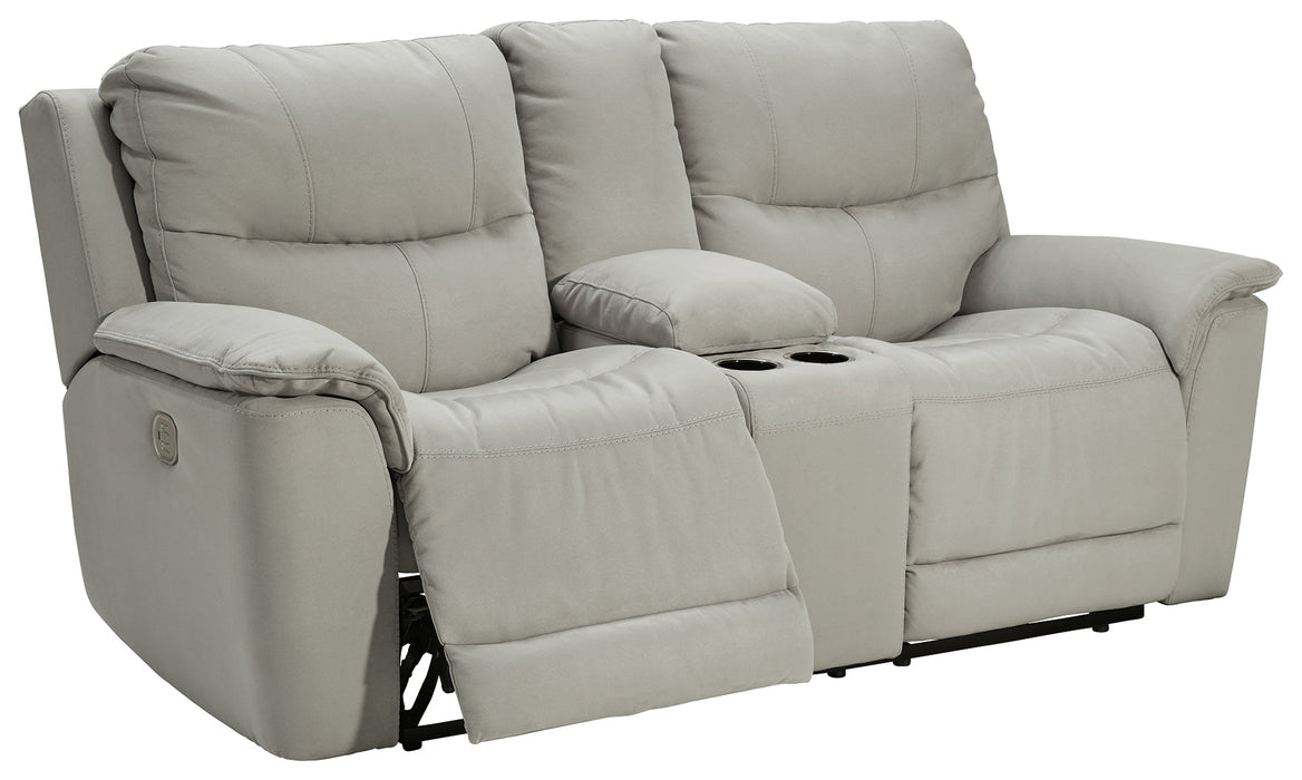 Next-Gen Gaucho Power Reclining Loveseat with Console - 6080618 - In Stock Furniture