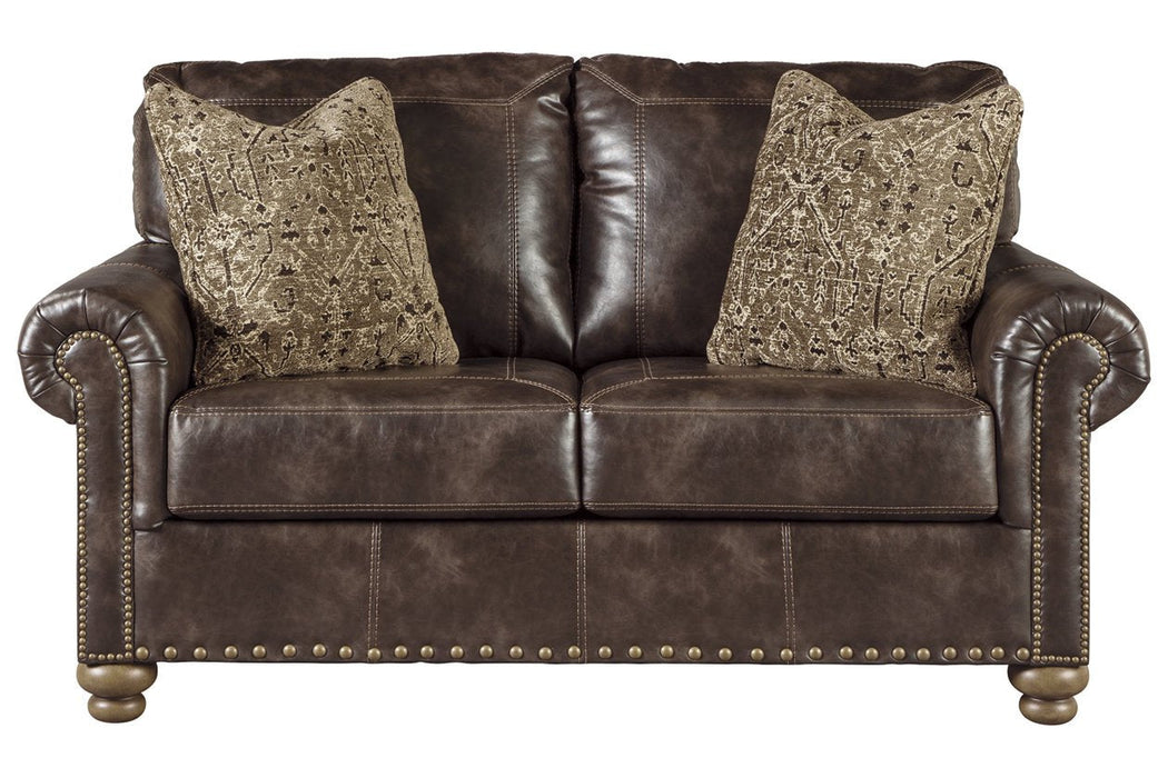 Nicorvo Coffee Loveseat - 8050535 - Gate Furniture