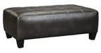 Nokomis Charcoal Oversized Accent Ottoman - 8772108 - Gate Furniture