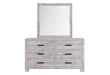 Nolan Grey King Bed, Dresser, Mirror, Nightstand - NOLAN-GREY-KB+DR+MR+NS - Gate Furniture