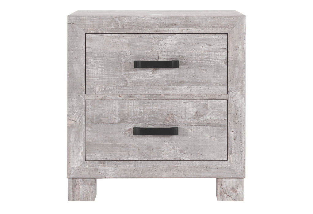 Nolan Grey King Bed, Dresser, Mirror, Nightstand - NOLAN-GREY-KB+DR+MR+NS - Gate Furniture