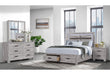 Nolan Grey Queen Bed, Dresser, Mirror, Nightstand - NOLAN-GREY-QB+DR+MR+NS - Gate Furniture