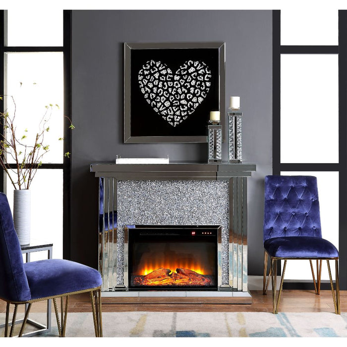 Noralie Fireplace - 90455 - In Stock Furniture