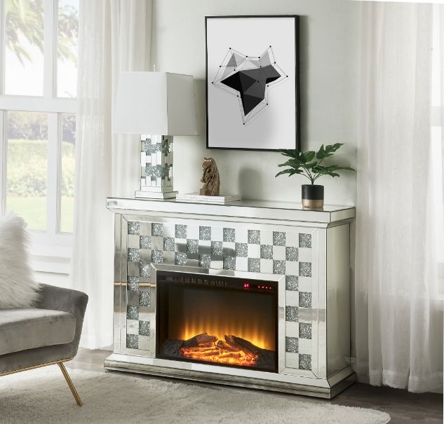 Noralie Fireplace - 90872 - In Stock Furniture