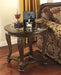 Norcastle Dark Brown End Table - T499-6 - Gate Furniture