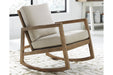 Novelda Neutral Rocker Accent Chair - A3000081 - Gate Furniture