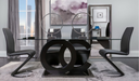 Nunavut Black Dining Set - Gate Furniture