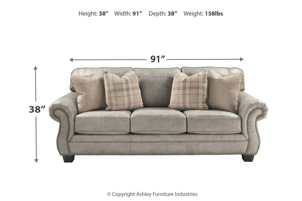 Olsberg Steel Sofa - 4870138 - Gate Furniture