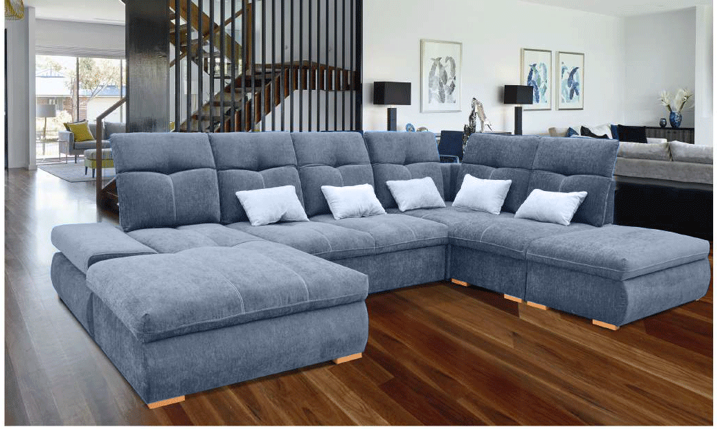 Opera Sectional Left With Bed And Storage - i33379 - In Stock Furniture