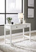 Othello White Home Office Desk - Z1611054 - Gate Furniture