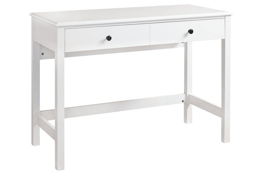 Othello White Home Office Desk - Z1611054 - Gate Furniture