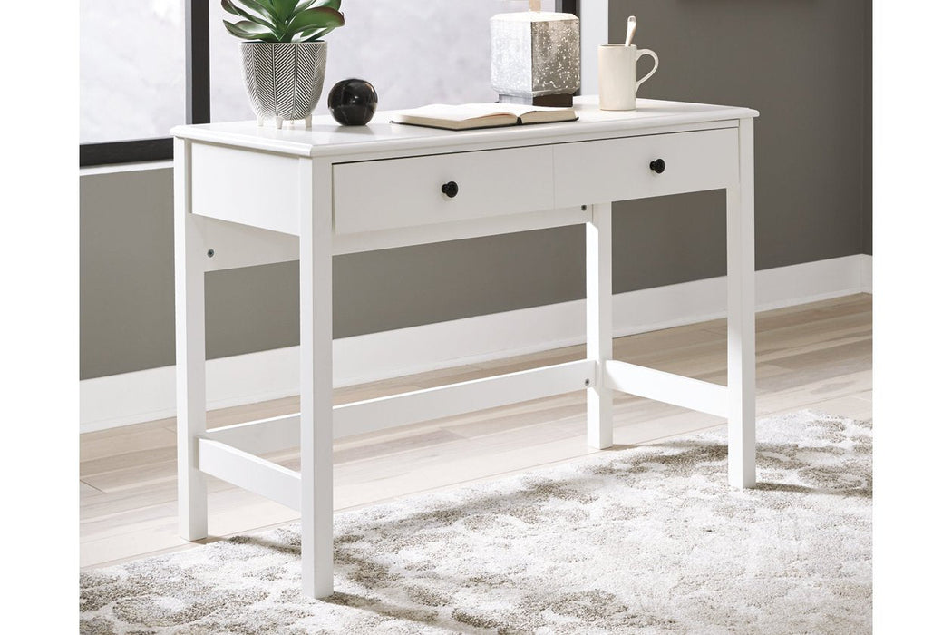 Othello White Home Office Desk - Z1611054 - Gate Furniture