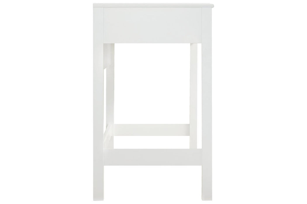 Othello White Home Office Desk - Z1611054 - Gate Furniture