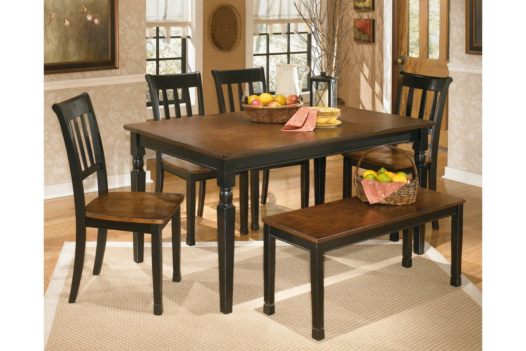 Owingsville Black/Brown Dining Chair (Set of 2) - D580-02 - Gate Furniture