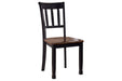 Owingsville Black/Brown Dining Chair (Set of 2) - D580-02 - Gate Furniture