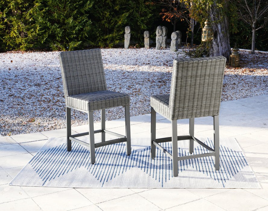 Palazzo Outdoor Barstool (Set of 2) - P520-130 - In Stock Furniture