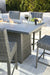 Palazzo Outdoor Counter Height Dining Table with 4 Barstools - Gate Furniture