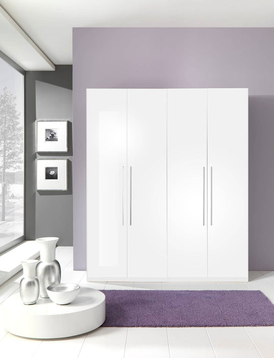 Panarea Bedroom White W/ Momo Cases Set - Gate Furniture