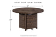 Paradise Trail Medium Brown Fire Pit Table - P750-776 - Gate Furniture