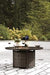 Paradise Trail Medium Brown Fire Pit Table - P750-776 - Gate Furniture