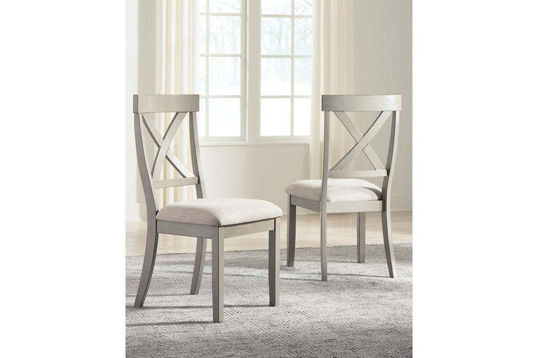 Parellen Gray Dining Chair (Set of 2) - D291-01 - Gate Furniture