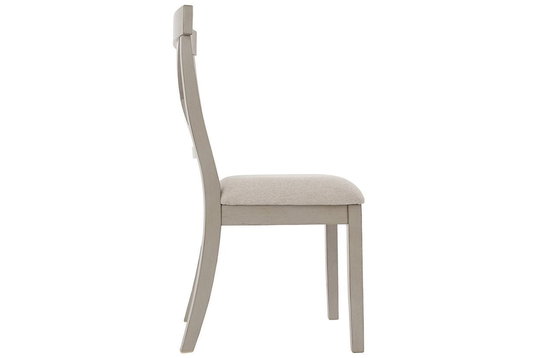 Parellen Gray Dining Chair (Set of 2) - D291-01 - Gate Furniture